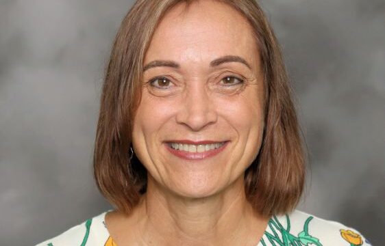 Preschool teacher Dawn Stacy