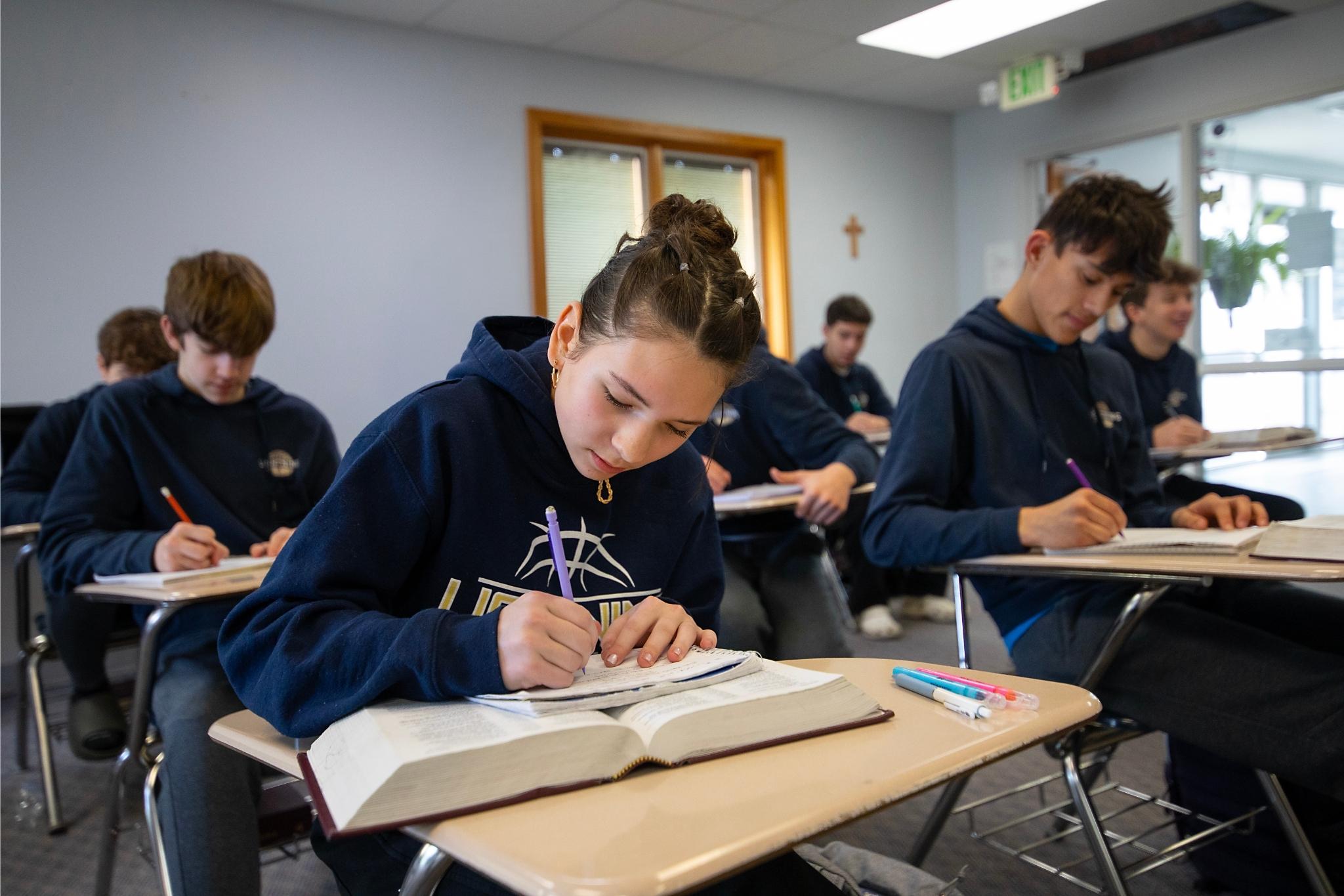 GILH Students in the Classroom